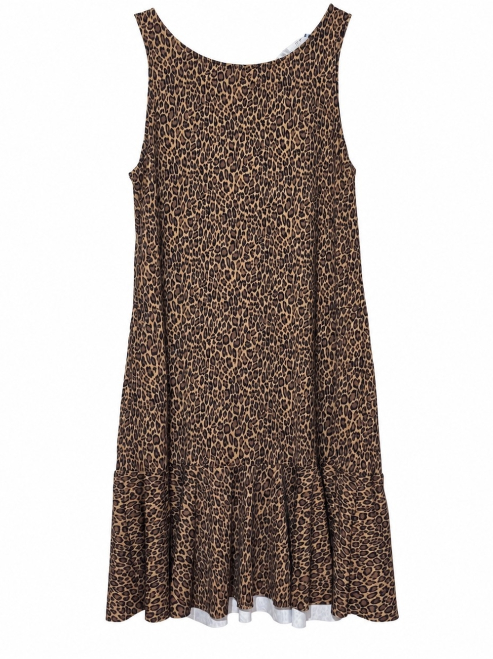 Tommy Bahama Leopard Print Midi Dress in Brown